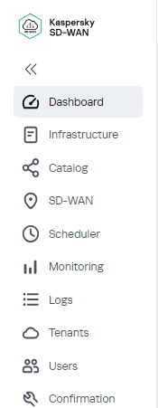 The screenshot shows the navigation pane of the solution